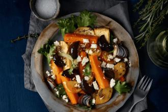 Ψητά λαχανικά με φέτα