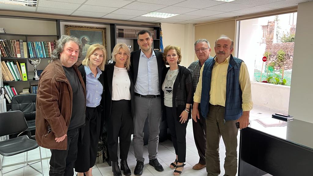 Συνάντηση του Ανδρέα Τσώκου με τα μέλη της Πολυτεκνικής Οργάνωσης Πατρών και Περιχώρων