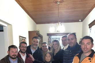 Στελέχη της παράταξης «Νέα Δυτική Ελλάδα» επισκέφθηκαν την Αθηνά Παπαχρήστου (ΦΩΤΟ)