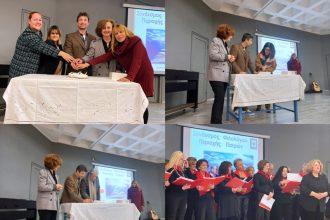 Η κοπή της πίτας του Συνδέσμου Φιλολόγων Περιοχής Πατρών