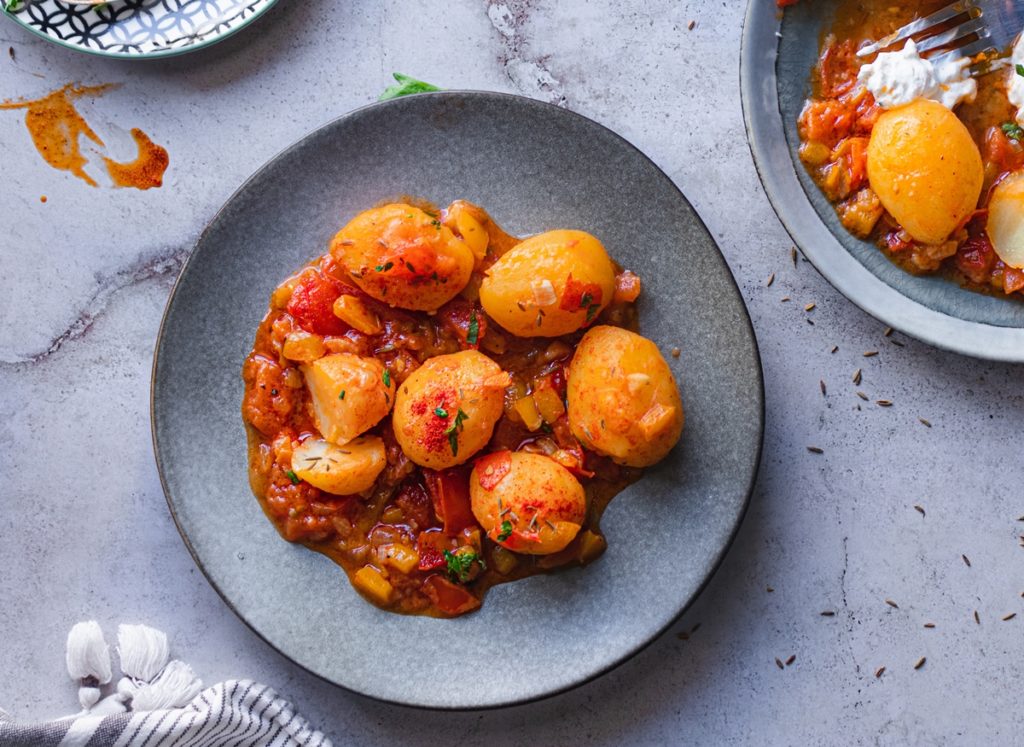 Ουγγρικές πατάτες με γλυκιά πάπρικα και κύμινο