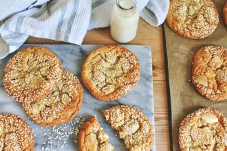 Cookies με ταχίνι, χωρίς ζάχαρη για παιδιά