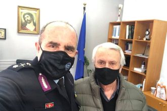 Ευχές για τα νέα του καθήκοντα στον Αστυνομικό Διευθυντή Αχαΐας Γιάννη Κυριακόπουλο - ΦΩΤΟ