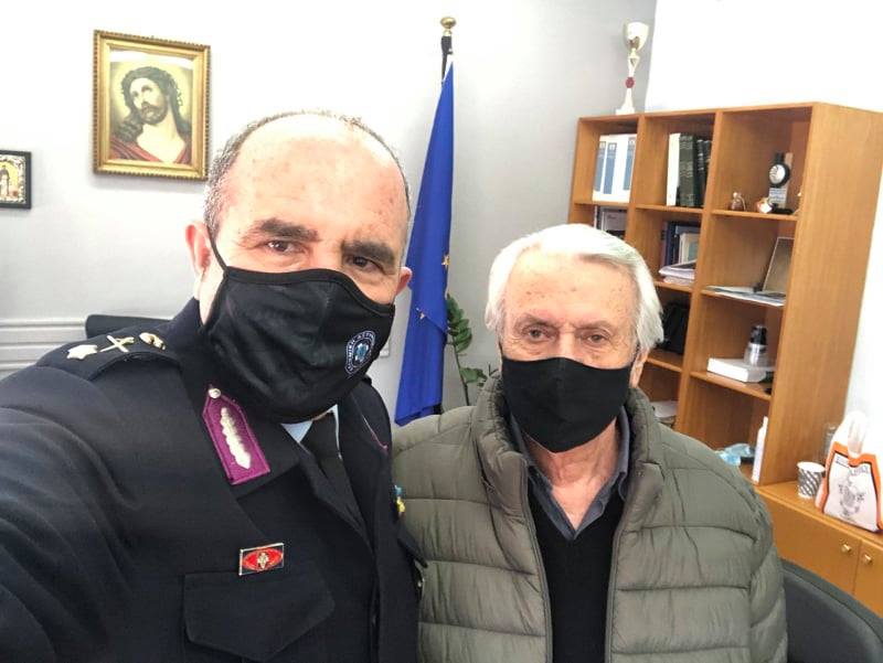 Ευχές για τα νέα του καθήκοντα στον Αστυνομικό Διευθυντή Αχαΐας Γιάννη Κυριακόπουλο - ΦΩΤΟ