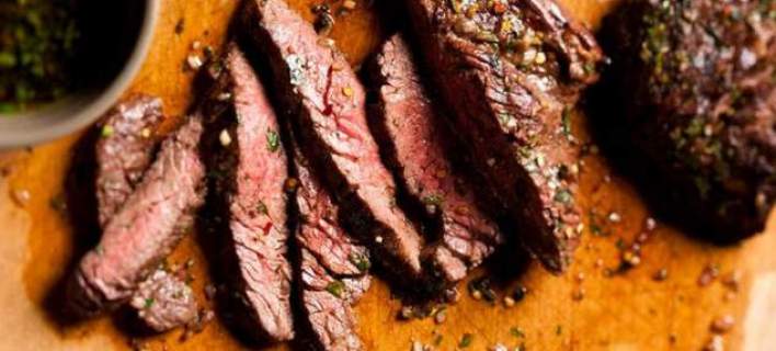 Υπέροχη μπριζόλα ταλιάτα με πλούσια μαρινάδα