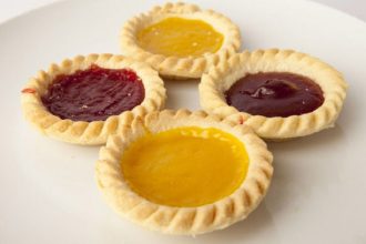 Ταρτάκια μαρμελάδας με μόνο δύο υλικά