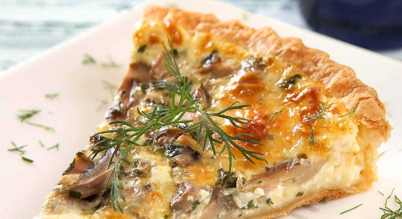 Συνταγή για μαμαδίστικη τάρτα με μανιτάρια και τυριά!