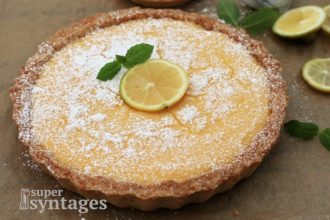 Τάρτα με κρέμα λεμόνι, η συνταγή από τη Γαλλία