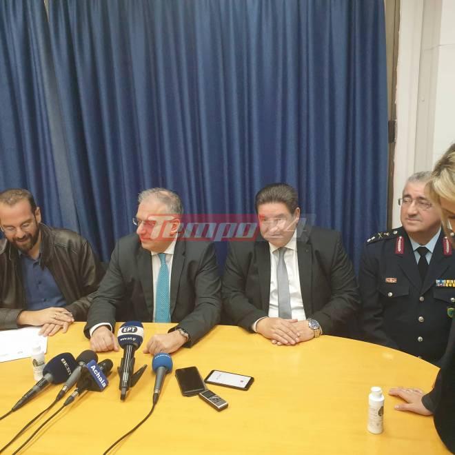 Στην Πάτρα ο Υπουργός Προστασίας του Πολίτη Τάκης Θεοδωρικάκος - "Το 2025 έτοιμο το νέο Αστυνομικό Μέγαρο" (ΦΩΤΟ & ΒΙΝΤΕΟ)