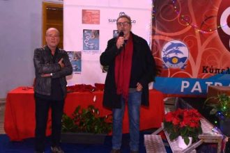 Ο Τάκης Πετρόπουλος στο 31ο Τουρνουά Χριστουγέννων Κολύμβησης της ΝΕΠ