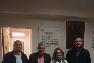 Ο Γιώργος Κυριακόπουλος επισκέφθηκε το Καραμανδάνειο