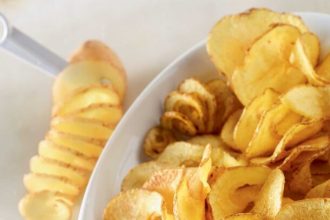 Σπιράλ πατάτες τηγανητές