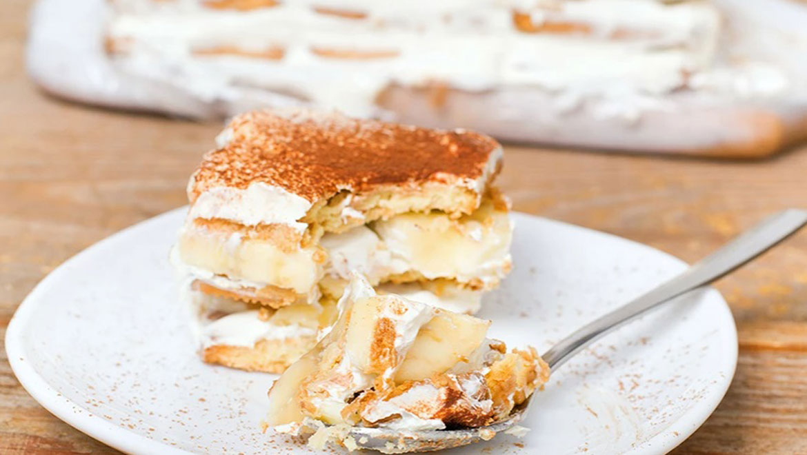 Τιραμισού με μπανάνα