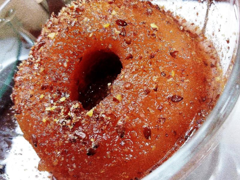 Μήλο σε σιρόπι ρόδι