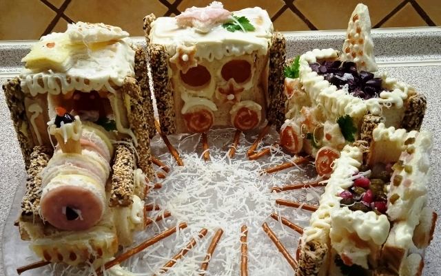 Τραινάκι από ψωμί του τοστ