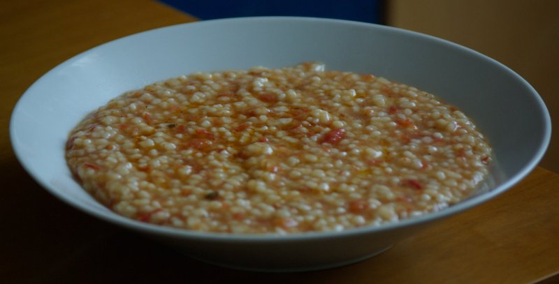 Τραχανάς σούπα με ντομάτα!