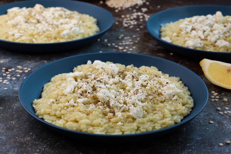 Τραχανάς με φέτα έτοιμος σε λίγα λεπτά