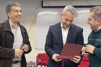 Βράβευση του Παναγιώτη Τρίγκα για την προσφορά του (ΦΩΤΟ)