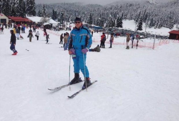 Άφησε ...τους σεισμούς και έπιασε τα σκι