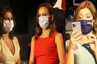 Οι μασκοφόρες Μπαζιάνα, Αχτσιόγλου και Νοτοπούλου στη Θεσσαλονίκη - ΦΩΤΟ