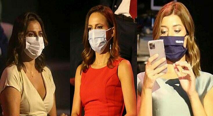 Οι μασκοφόρες Μπαζιάνα, Αχτσιόγλου και Νοτοπούλου στη Θεσσαλονίκη - ΦΩΤΟ