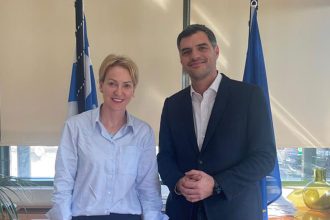 Ανδρέας Τσώκος: Συνάντηση με την Υφυπουργό Ενέργειας και Περιβάλλοντος Αλεξάνδρα Σδούκου