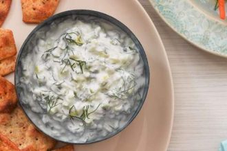 Tζατζίκι χωρίς σκόρδο, για dip!