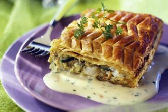 Πίτα με μπακαλιάρο