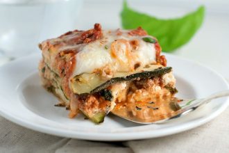 Λαζάνια με κολοκυθάκια