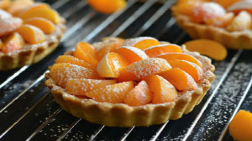 Τάρτα με φρέσκα βερίκοκα