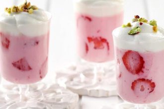 Συνταγή για φραουλένια μους για παιδιά