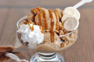 Παγωτό καραμέλα για παιδιά με 6 υλικά!