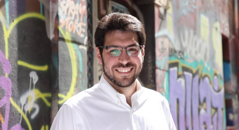 Βόλτα με τον Απόστολο Κατσιφάρα ο Λευτέρης Καρχιμάκης (ΦΩΤΟ)