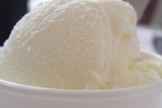 Σούπερ παγωτό διαίτης με δύο υλικά