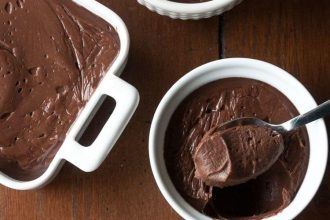 Συνταγή για μαμαδίστικη κρέμα σοκολάτα με 5 υλικά