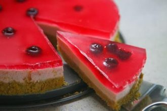 Το πιο γρήγορο cheesecake με ζελέ