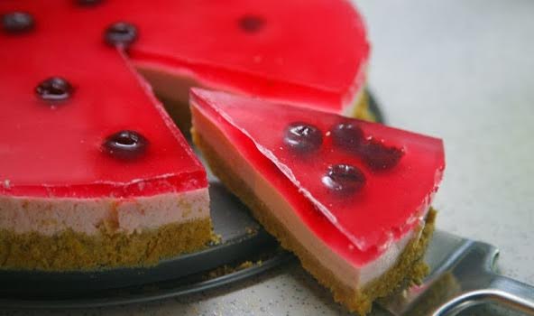 Το πιο γρήγορο cheesecake με ζελέ