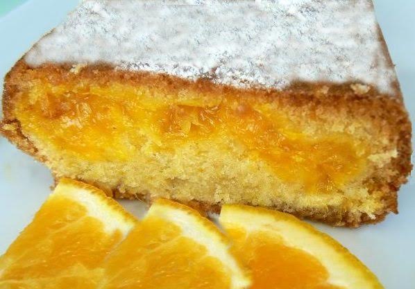 Light κέικ με πορτοκάλι ιδανικό για διατροφή