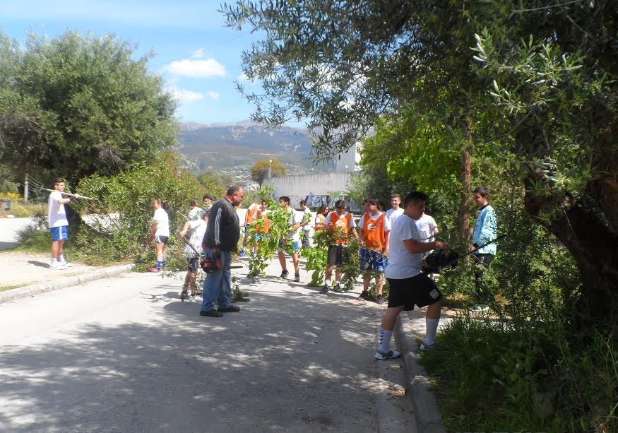 Πάτρα: Οι αθλητές της Ακαδημίας των Σπορ καθάρισαν και καλλώπισαν το "Κουκούλι" - ΦΩΤΟ