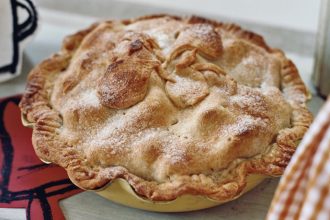 Τραγανή αχλαδόπιτα