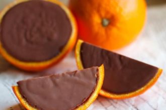 Γεμιστά πορτοκάλια με σοκολάτα