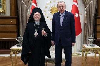 Συνάντηση Βαρθολομαίου – Ερντογάν στην Άγκυρα