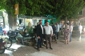 Περιοδεία σε περιοχές του Ερυμάνθου ο Χρήστος Βουλδής (ΦΩΤΟ)