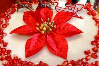 Βασιλόπιτα με μανταρίνια και μαστίχα