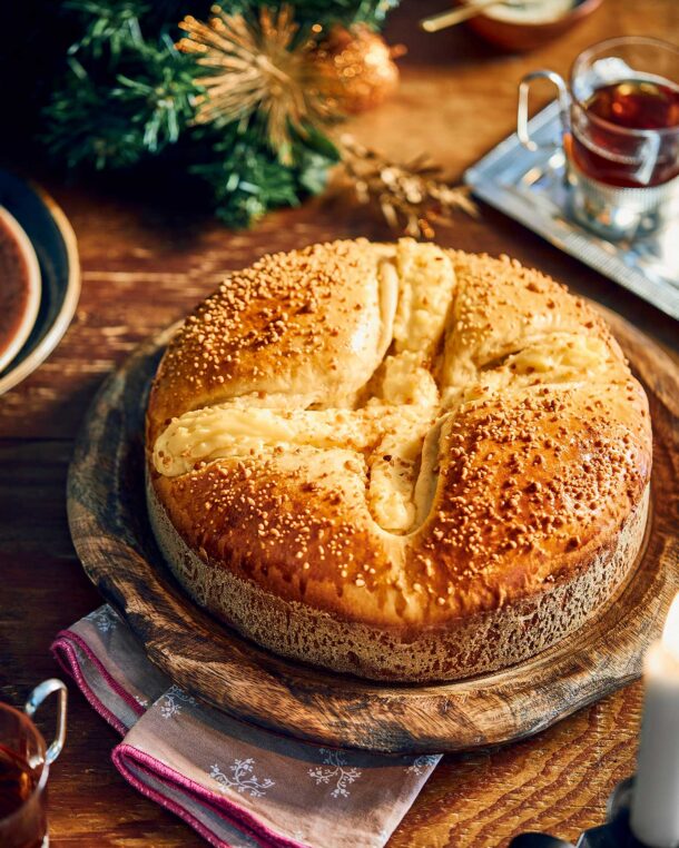 Βενετσιάνα με κρέμα: Ιταλική γιορτινή μπριός