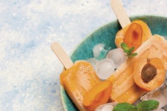 Δροσερή γρανίτα βερίκοκο