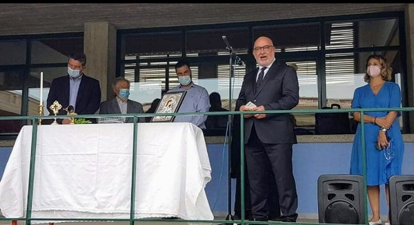 Ο Αντιπεριφερειάρχης Π. Σακελλαρόπουλος στον αγιασμό του Αρσακείου