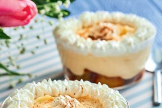 Βυζαντινό – Εύκολο γλυκό με κρέμα βανίλιας και τσουρέκι