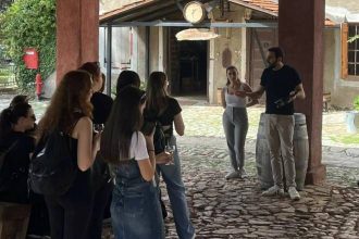 Φοιτητές ξεναγήθηκαν σε Γέφυρα, Achaia Clauss και ΒΙ.ΠΕ