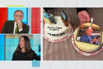 Ιορδάνης Χασαπόπουλος: Γενέθλια για τον δημοσιογράφο – Η έκπληξη από τον γιο του
